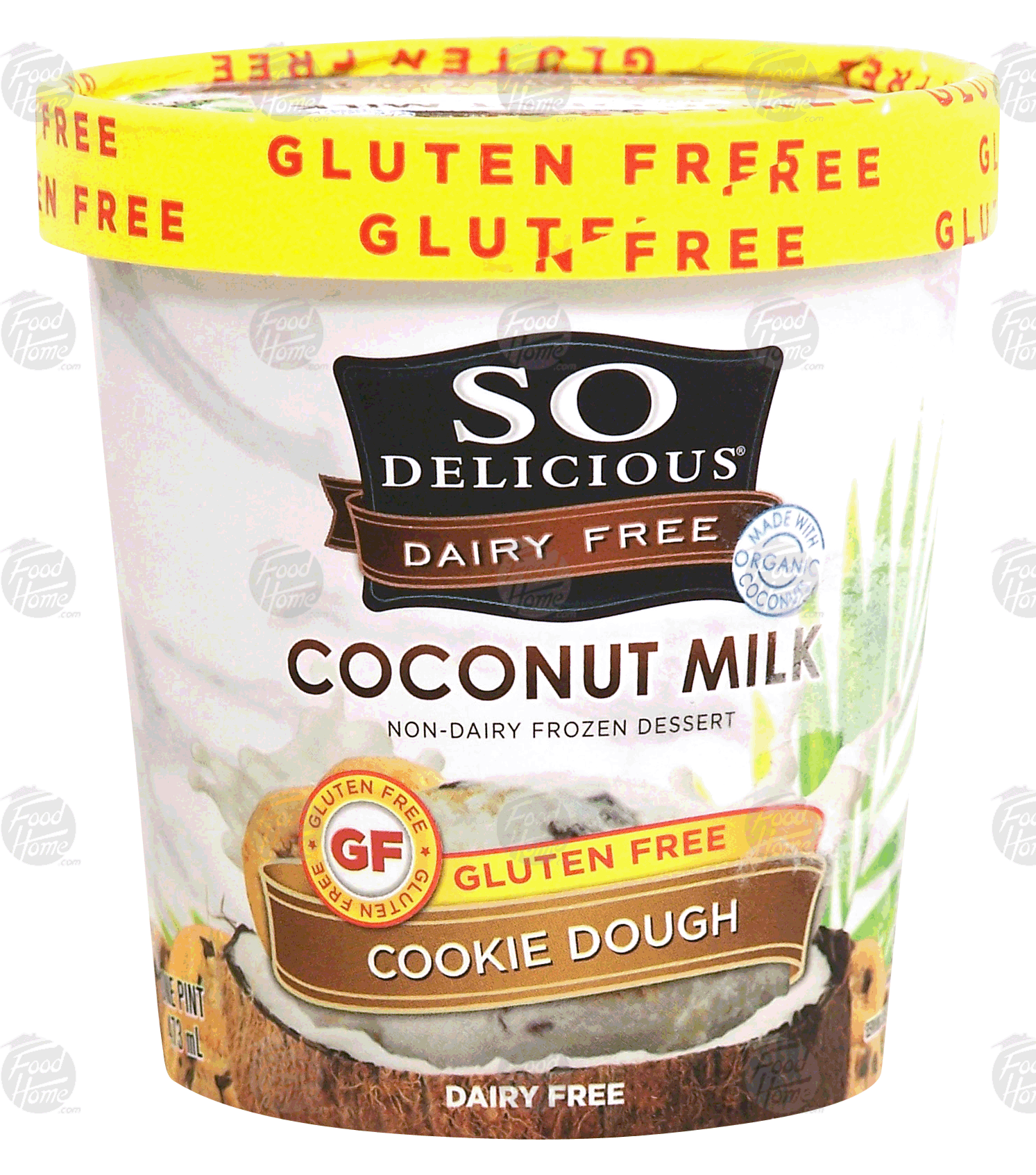 So Delicious  cookie dough coconut milk, non-dairy frozen dessert Full-Size Picture